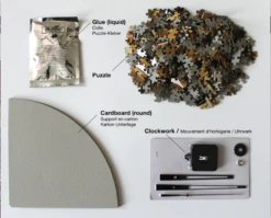 Art Puzzle Puzzelklok - Ritme Van De Tijd - Puzzel En Klok Van 570 Stukjes -Puzzelwinkel art puzzle puzzelklok ritme van de tijd puzzel en 2