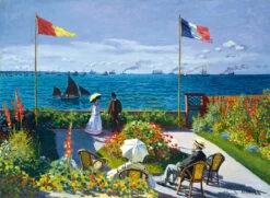 Bluebird Puzzle Claude Monet - Terras In Sainte-Adresse - Puzzel Van 3000 Stukjes