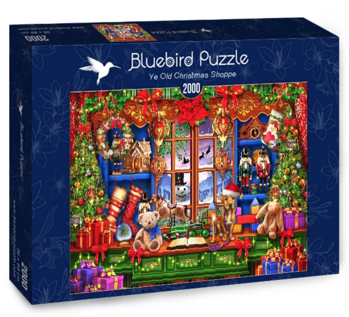 Bluebird Puzzle Ye Old Christmas Shoppe - Puzzel Van 2000 Stukjes 4 Bluebird Puzzle Ye Old Christmas Shoppe - Puzzel Van 2000 Stukjes - Afbeelding 2