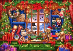 Bluebird Puzzle Ye Old Christmas Shoppe - Puzzel Van 2000 Stukjes