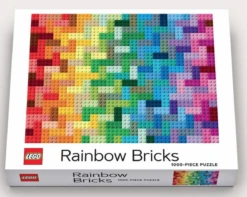 Chronicle Books LEGO - Rainbow Bricks - Puzzel - 1000 Stukjes -Puzzelwinkel chronicle books lego rainbow bricks puzzel 1000 st 2