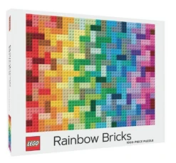 Chronicle Books LEGO - Rainbow Bricks - Puzzel - 1000 Stukjes