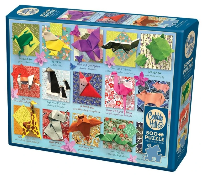Cobble Hill Origami - Puzzel Van 500 XL Stukjes 4 Cobble Hill Origami - Puzzel Van 500 XL Stukjes - Afbeelding 2