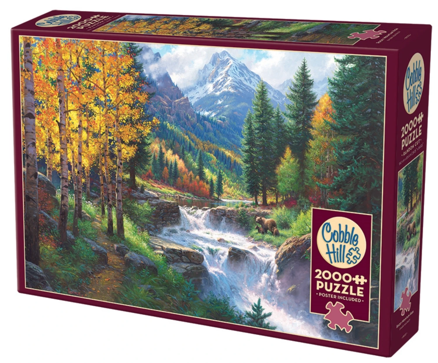 Cobble Hill Rocky Mountain High- Puzzel Van 2000 Stukjes 4 Cobble Hill Rocky Mountain High- Puzzel Van 2000 Stukjes - Afbeelding 2