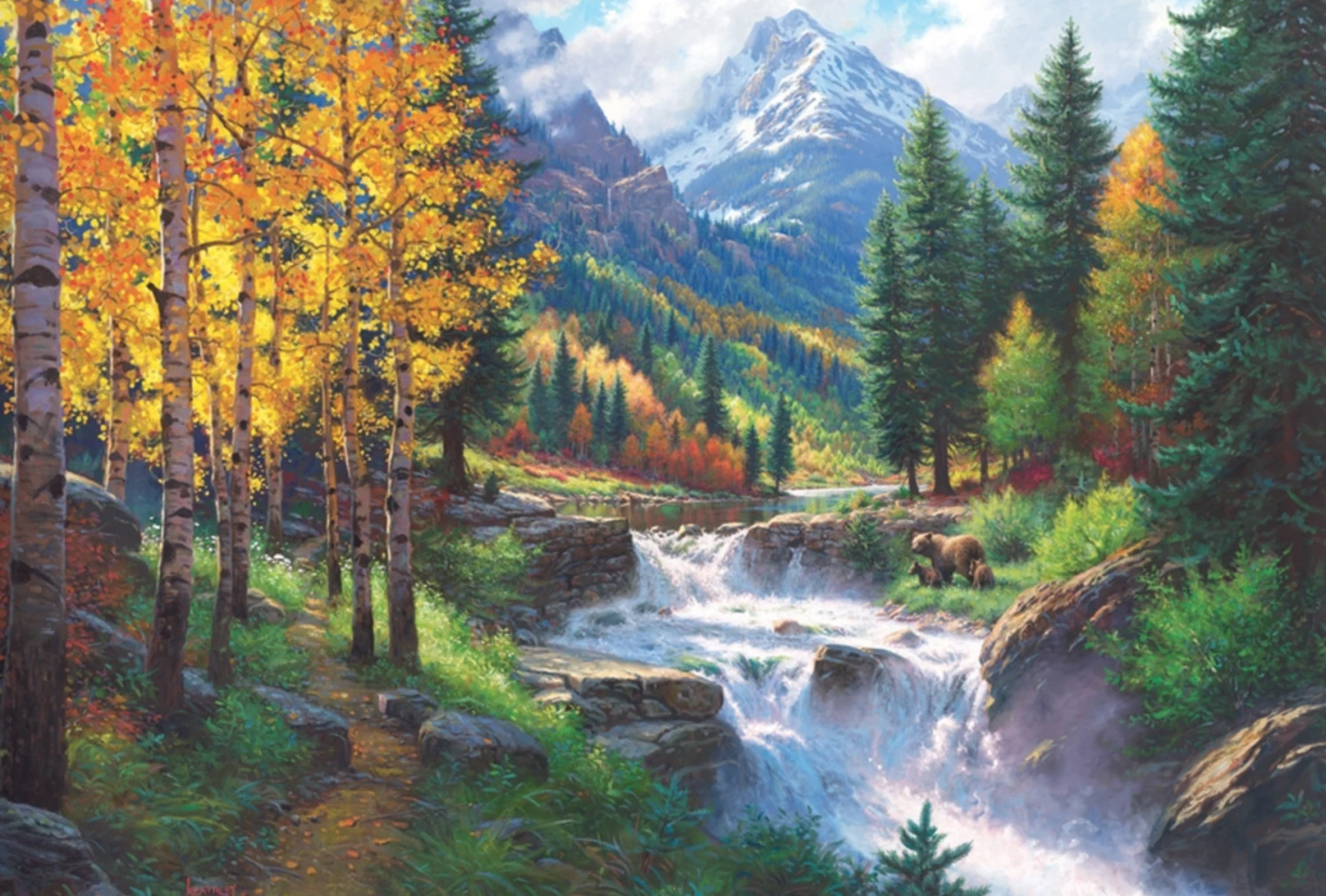 Cobble Hill Rocky Mountain High- Puzzel Van 2000 Stukjes 3 Cobble Hill Rocky Mountain High- Puzzel Van 2000 Stukjes