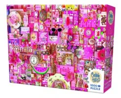 Cobble Hill Roze - Puzzel Van 1000 Stukjes -Puzzelwinkel cobble hill roze puzzel van 1000 stukjes 1
