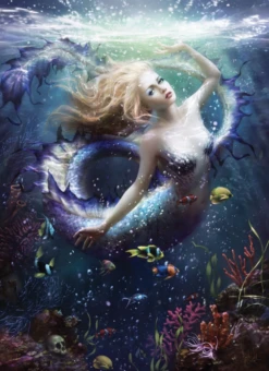 Cobble Hill Zeemeermin - Puzzel Van 1000 Stukjes