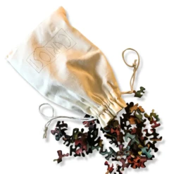 Curiosi Millepedes - Dubbelzijdige Ronde Puzzel In Hout - 324 Stukjes -Puzzelwinkel curiosi millepedes dubbelzijdige ronde puzzel in h 2