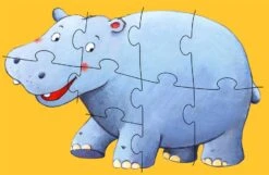 Djeco Krul De Aap - 6 Puzzels - 4, 6 En 9 Stukjes -Puzzelwinkel djeco krul de aap 6 puzzels 4 6 en 9 stukjes 3