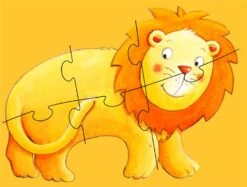 Djeco Krul De Aap - 6 Puzzels - 4, 6 En 9 Stukjes -Puzzelwinkel djeco krul de aap 6 puzzels 4 6 en 9 stukjes 4