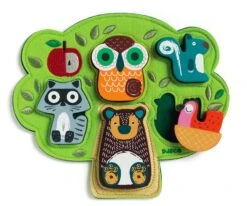 Djeco Oost West Boom Best - 5 Stukjes