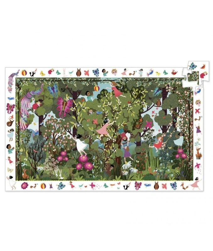 Djeco Speelplezier In De Tuin - Observatie Puzzel Van 100 Stukjes 3 Djeco Speelplezier In De Tuin - Observatie Puzzel Van 100 Stukjes