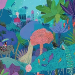 Djeco Wandeling Van De Kinderen - 200 Stukjes -Puzzelwinkel djeco wandeling van de kinderen 200 stukjes 2