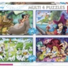 Educa Disney Klassiekers - 4 Puzzels Van 50 / 80 / 100 / 150 Stukjes -Puzzelwinkel educa disney klassiekers 4 puzzels van 50 80 100 1