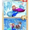 Educa HOUT: Frozen - 2 Puzzels Van 50 Stukjes -Puzzelwinkel educa hout frozen 2 puzzels van 50 stukjes