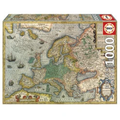 Educa Kaart Van Europa - Puzzel 1000 Stukjes
