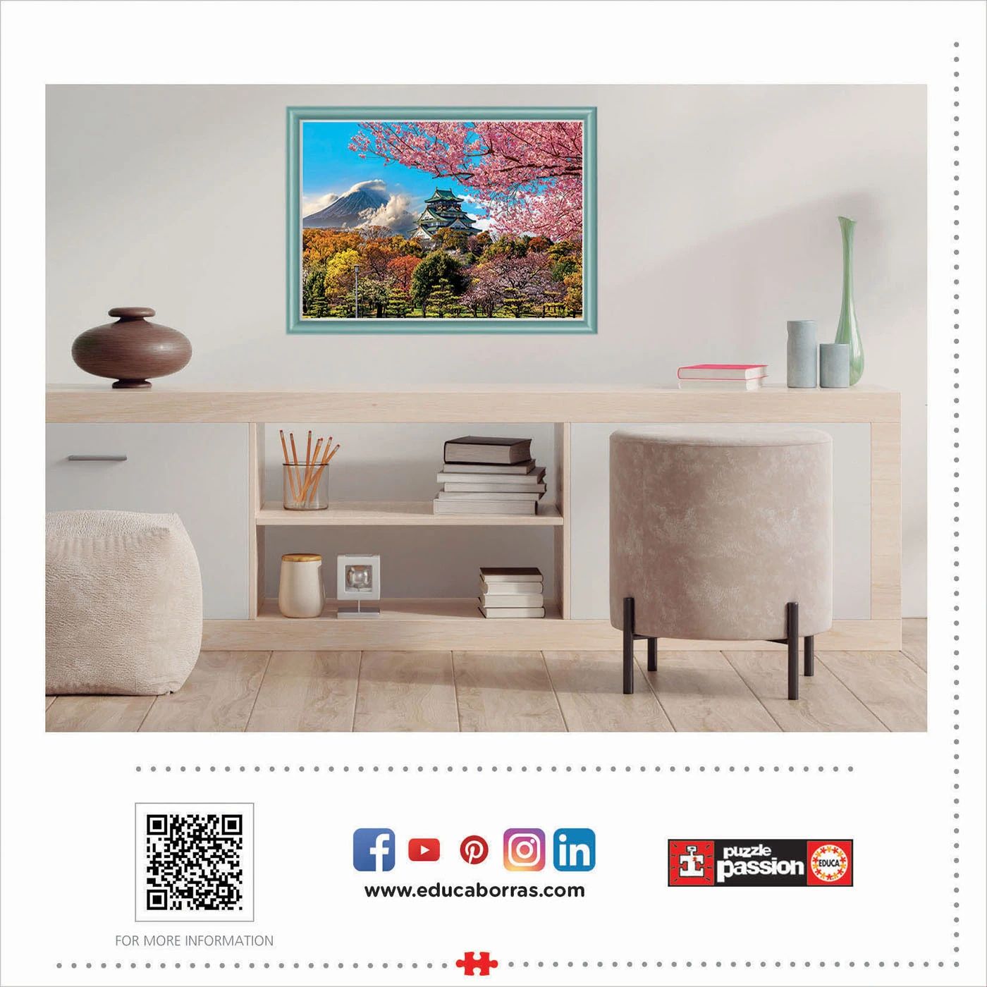 Educa Kasteel Van Osaka - Puzzel Van 2000 Stukjes 6 Educa Kasteel Van Osaka - Puzzel Van 2000 Stukjes - Afbeelding 4