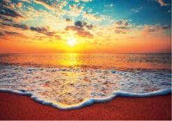 Educa Ondergaande Zon - Puzzel 1000 Stukjes