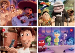 Educa Pixar Films - 4 Puzzels Van 20 / 40 / 60 / 80 Stukjes -Puzzelwinkel educa pixar films 4 puzzels van 20 40 60 80 stukje 1