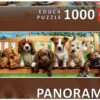 Educa Puppies Op De Bank - Puzzel 1000 Stukjes - Panorama