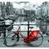 Educa Rode Fiets In Amsterdam, 1000 Stukjes