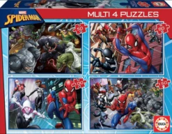 Educa Spiderman - 4 Puzzels Van 50 / 80 / 100 / 150 Stukjes