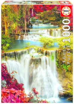 Educa Waterval In Het Bos - Puzzel 1000 Stukjes