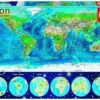 Educa Wereldkaart - Glow In The Dark - Puzzel 1000 Stukjes -Puzzelwinkel educa wereldkaart glow in the dark puzzel 1000 stu
