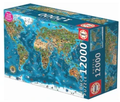 Educa Wonderen Van De Wereld - Puzzel Van 12000 Stukjes -Puzzelwinkel educa wonderen van de wereld puzzel van 12000 stuk 2