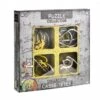 Eureka Expert**- 4 Metalen Breinbrekers In Doos -Puzzelwinkel eureka expert 4 metalen breinbrekers in doos