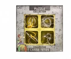 Eureka Expert**- 4 Metalen Breinbrekers In Doos -Puzzelwinkel eureka expert 4 metalen breinbrekers in doos 6