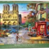 Eurographics Puzzles Zonsondergang Bij De Notre Dame De Paris - Puzzel Van 1000 Stukjes -Puzzelwinkel eurographics puzzles zonsondergang bij de notre da