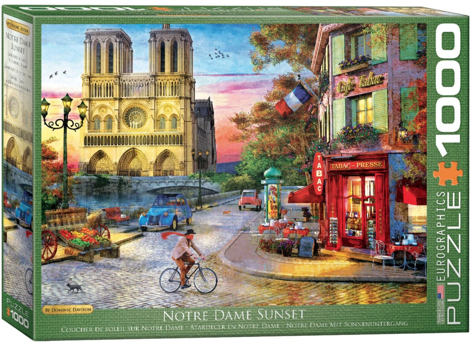 Eurographics Puzzles Zonsondergang Bij De Notre Dame De Paris - Puzzel Van 1000 Stukjes 3 Eurographics Puzzles Zonsondergang Bij De Notre Dame De Paris - Puzzel Van 1000 Stukjes