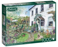 Falcon Cottage Met Uitzicht - Puzzel Van 1000 Stukjes