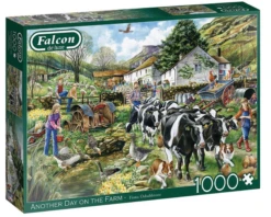 Falcon Een Nieuwe Dag Op De Boerderij - Puzzel Van 1000 Stukjes