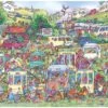 Gibsons Caravan Chaos - Puzzel Van 1000 Stukjes