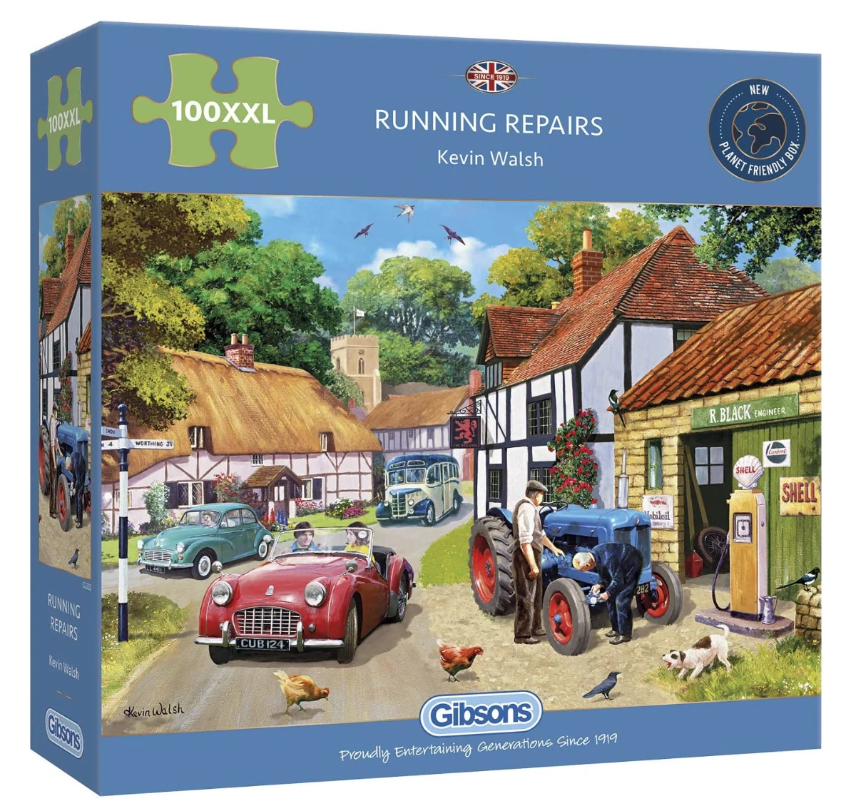 Gibsons Reparaties In Uitvoering - Puzzel Van 100 XXL Stukjes 3 Gibsons Reparaties In Uitvoering - Puzzel Van 100 XXL Stukjes