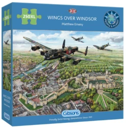Gibsons Wings Over Windsor - Puzzel Van 250XL Stukjes