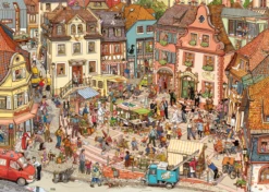 Heye De Grote Markt - Puzzel Van 1000 Stukjes -Puzzelwinkel heye de grote markt puzzel van 1000 stukjes 1