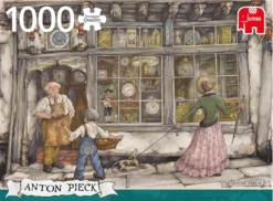 Jumbo De Klokkenwinkel - Anton Pieck - 1000 Stukjes -Puzzelwinkel jumbo de klokkenwinkel anton pieck 1000 stukjes 1