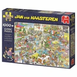 Jumbo De Vakantiebeurs - Jan Van Haasteren - 1000 Stukjes -Puzzelwinkel jumbo de vakantiebeurs jan van haasteren 1000 stuk 3