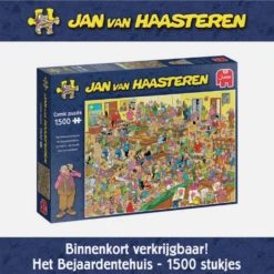 Jumbo Het Bejaardentehuis - JvH - 1500 Stukjes -Puzzelwinkel jumbo het bejaardentehuis jvh 1500 stukjes 1