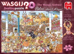 Jumbo Wasgij Destiny Retro 4 - The Wasgij Games! - 1000 Stukjes -Puzzelwinkel jumbo wasgij destiny retro 4 the wasgij games 1000 2