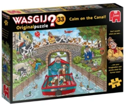 Jumbo Wasgij Original 33 - Kalm Op Het Kanaal! - 1000 Stukjes