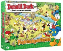 Just Games Donald Duck 2 - Picknickperikelen - Legpuzzel Van 1000 Stukjes