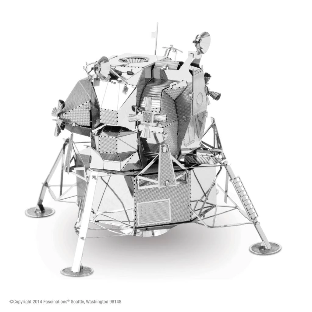 Metal Earth Apollo Lunar Module - 3D Puzzel 3 Metal Earth Apollo Lunar Module - 3D Puzzel