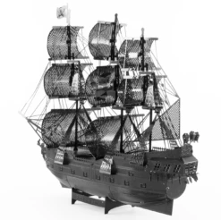 Metal Earth Black Pearl (black Version) - Iconx 3D Puzzel -Puzzelwinkel metal earth black pearl black version iconx 3d puz 2