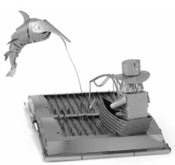 Metal Earth De Oude Man En De Zee Boeksculptuur - 3D Puzzel -Puzzelwinkel metal earth de oude man en de zee boeksculptuur 3d 6
