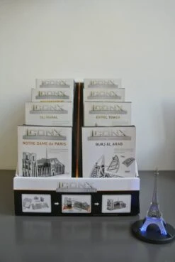 Metal Earth Eiffel Tower - Iconx 3D -Puzzelwinkel metal earth eiffel tower iconx 3d 2