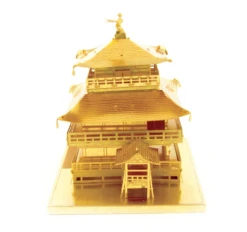 Metal Earth Gold Kinkaku-Ji - 3D Puzzel -Puzzelwinkel metal earth gold kinkaku ji 3d puzzel 4